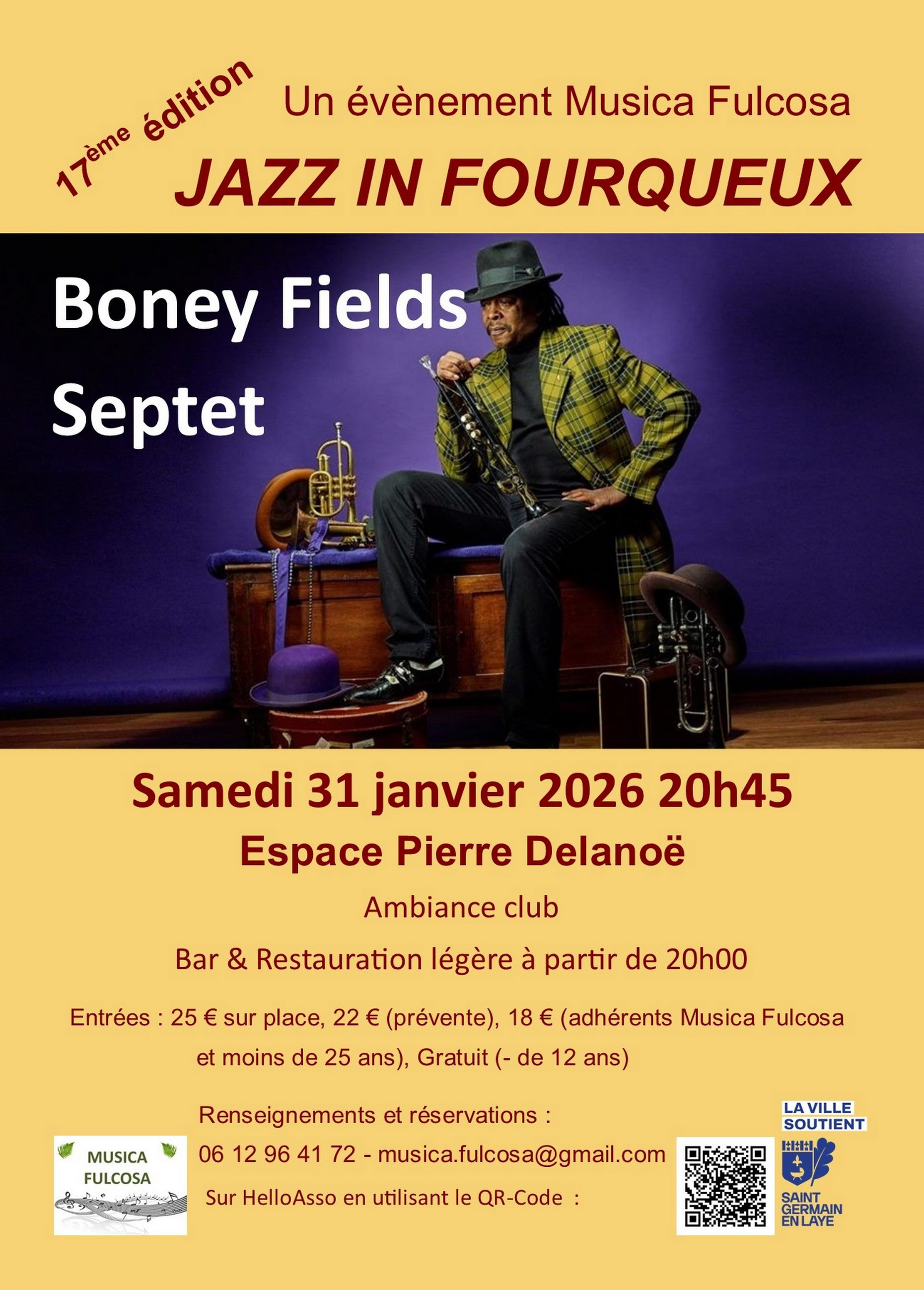 Jazz in Fourqueux featuring Boney Fields