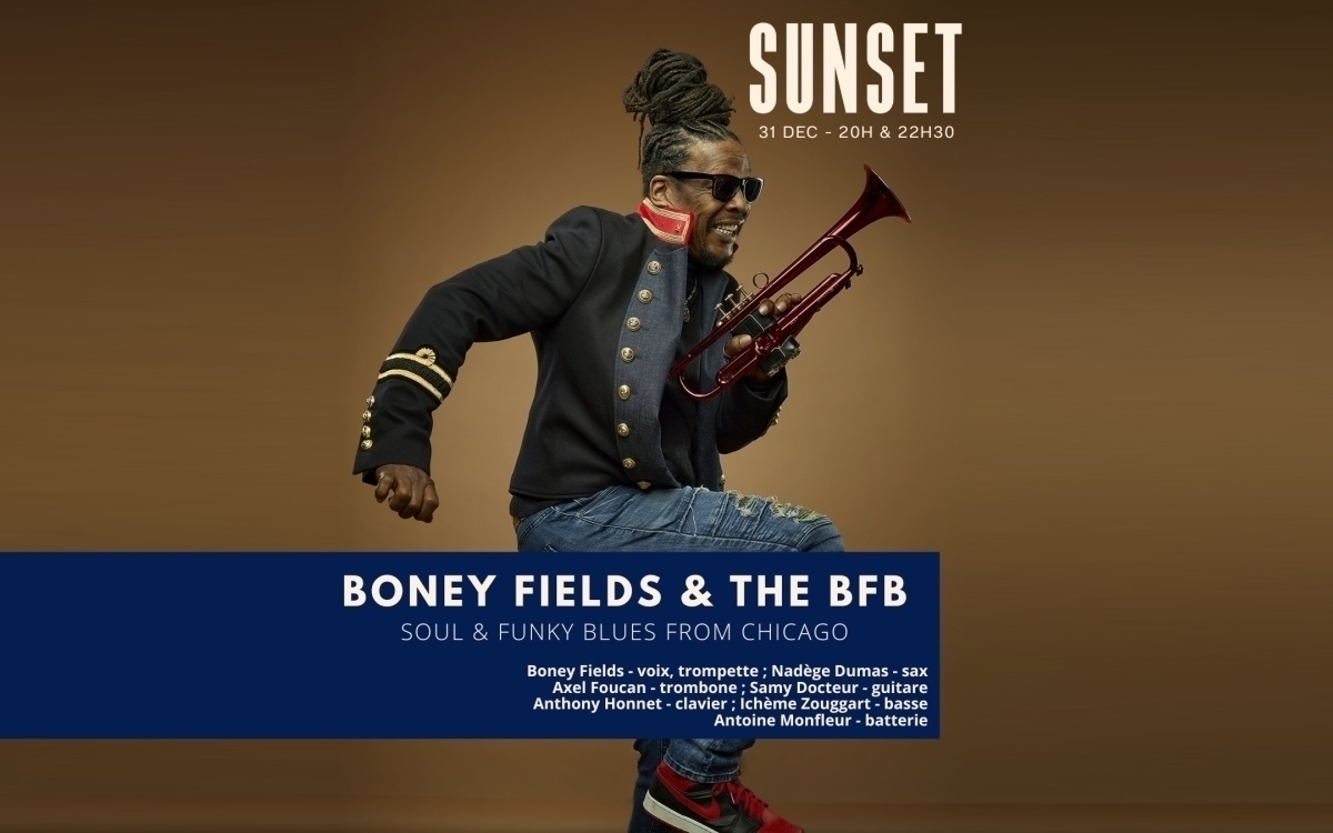 Boney Fields & the BFB @ Espace Grün, Mulhouse (France - 68)
